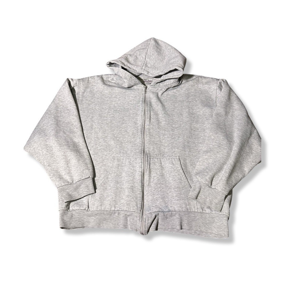 Vintage PLUMA 90's Thermal Inner-lined Hooded Zip-Up Boxy Size 2XL